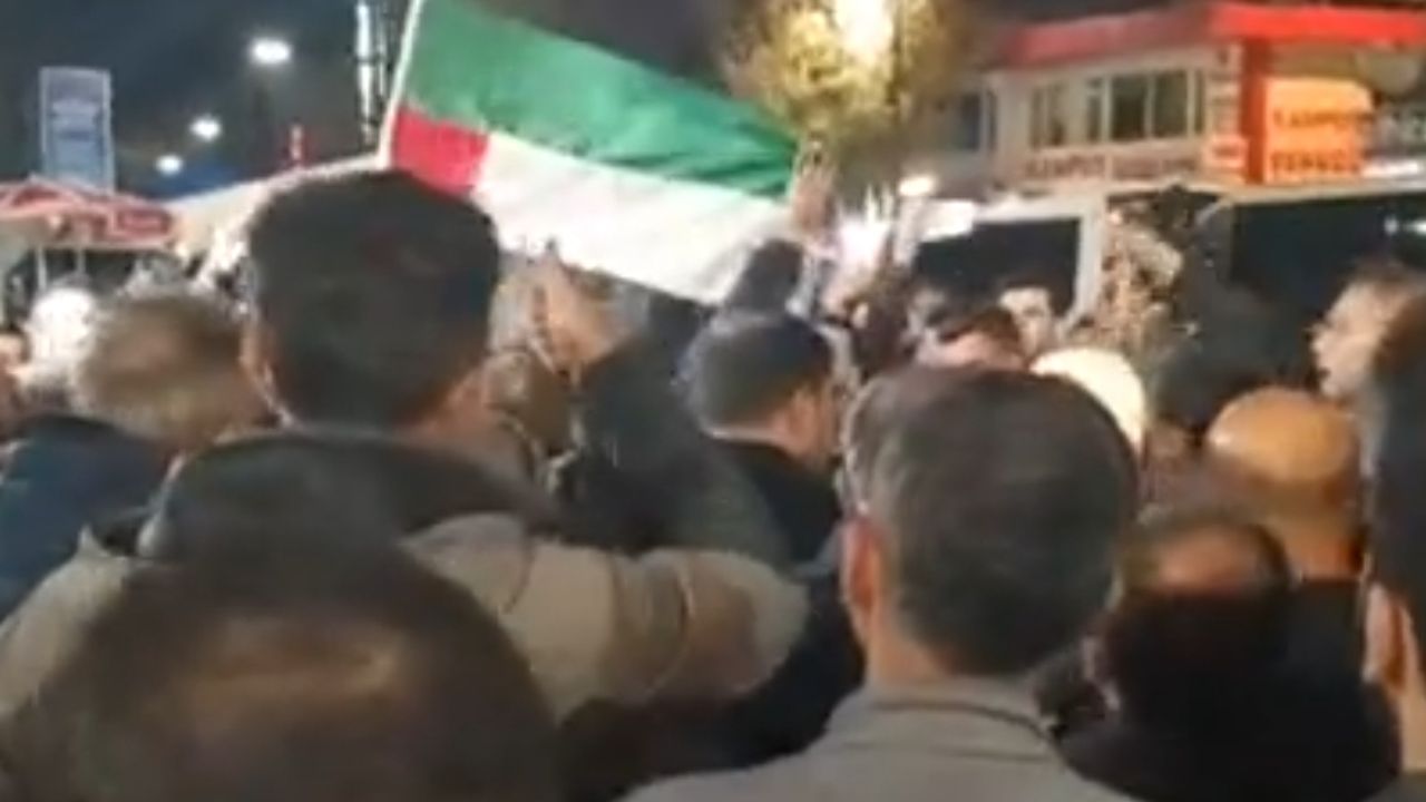 Vanlılar Filistin için Beşyol'da toplandı