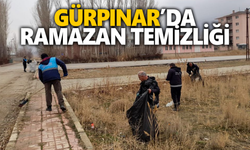 Gürpınar ilçesinde Ramazan temizliği yapıldı