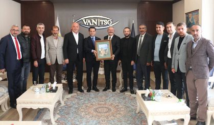 İpekyolu İlçe Başkanı Kuşan'dan Van TSO'ya ziyaret