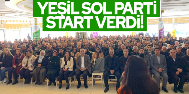 Yeşil Sol Parti Van'da seçim startını verdi