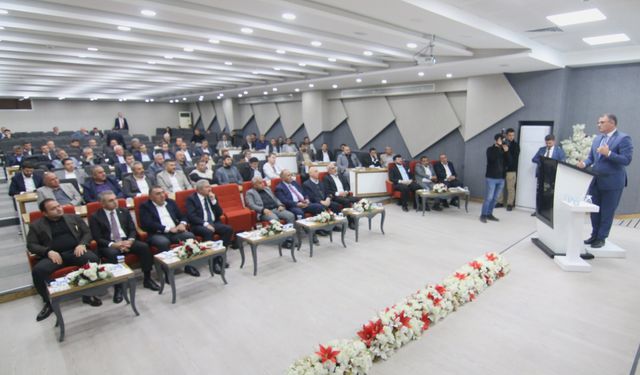 Vali Balcı, Van TSO'nun meclis toplantısına katıldı