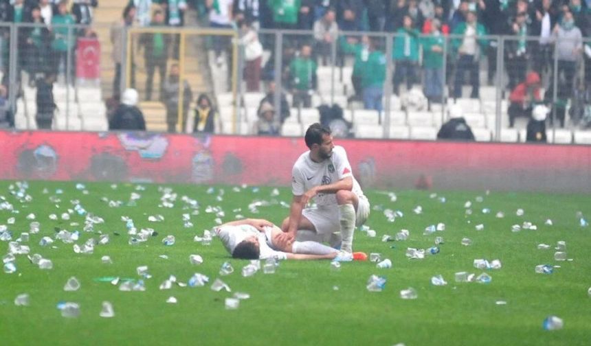 Futbol değil savaş! Bursaspor-Amedspor maçı